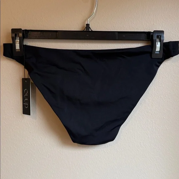 NWT CUUP Black Bikini Bottom size 4 (Large) - Picture 2 of 4